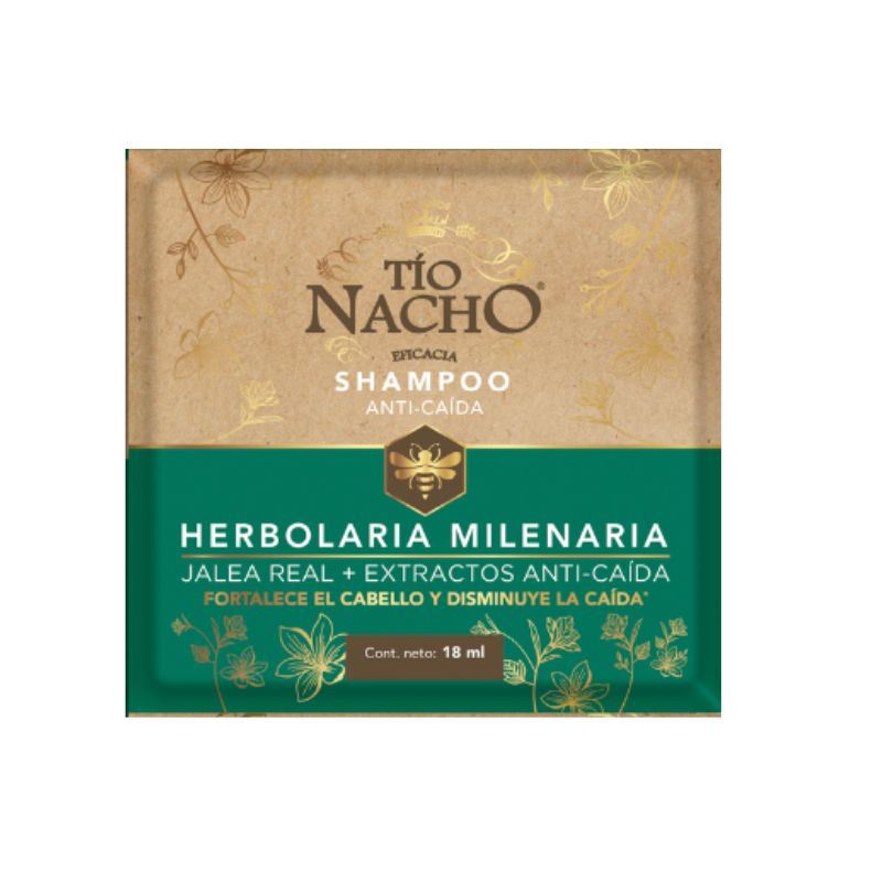Tío Nacho Shampoo Anticaída Herbolaría - Sachet 1 UN